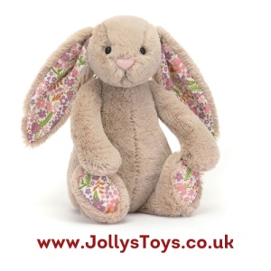 Jellycat Blossom Beige Bunny 'Petal' , Small